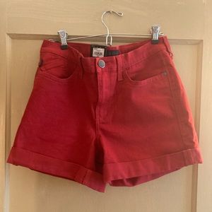 Rock & Republic, Red denim shorts, size 10